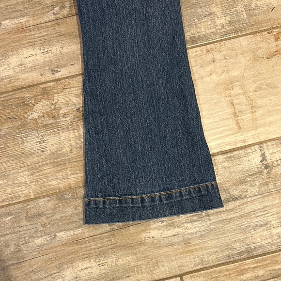 Kimes Ranch Blue Flare Wide Leg Jeans Classic Style - Picture 6 of 7